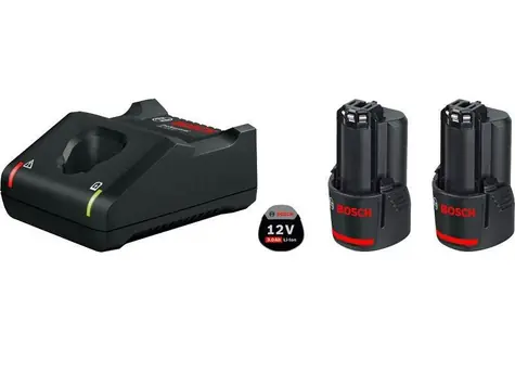 BOSCH 1600A019RD / Starterkit / 2 x GBA 12V 3,0Ah + GAL 12V-40 Professional