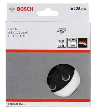 BOSCH 2608601118 / Schleifscheibe / Durchmesser 125 mm / weich