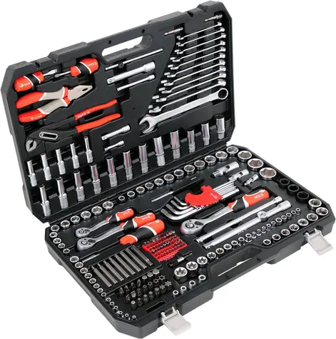 YATO Gola Set 1|2" & 3|8" & 1|4" 225-tlg