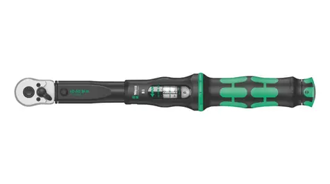 Wera Click-Torque B 1 Drehmomentschlüssel mit Umschaltknarre / 10 - 50 Nm