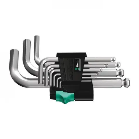 Wera 950|9 Hex- PLUS 3 / Steckschlüsselsatz / metrisch / verchromt