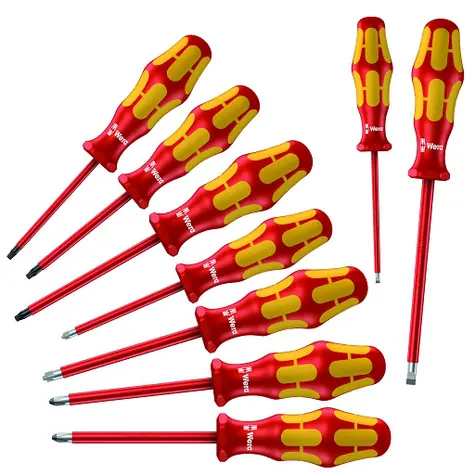Wera 160 i|162 i |167 i|9 / Kraftform PLUS Schraubendreher-Set Serie 100
