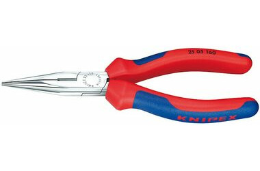 Knipex 2505160 Halbrundzange mit 160-mm-Klingen