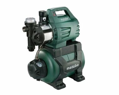 Metabo HWWI 4500|25 Inox / Hauswasserwerk / 1300W / Kapazität 4500 lh / Druck 4,8 bar / selbstansaugende Höhe 8 m