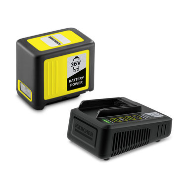 Kärcher Kit - Akku 36V I 5Ah & Schnellladegerät / für 36 V Battery Power Geräte / LCD-Display