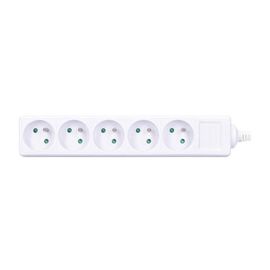 Solight Mehrfachsteckdose 5 Steckdosen weiß / 230V-16A
