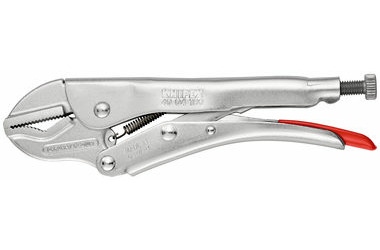 Knipex 40 04 180 EAN Universal Gripzange mit Hebelmechanik 180mm/ rund:35mm / 4-kant:25mm / 6-kant:32mm