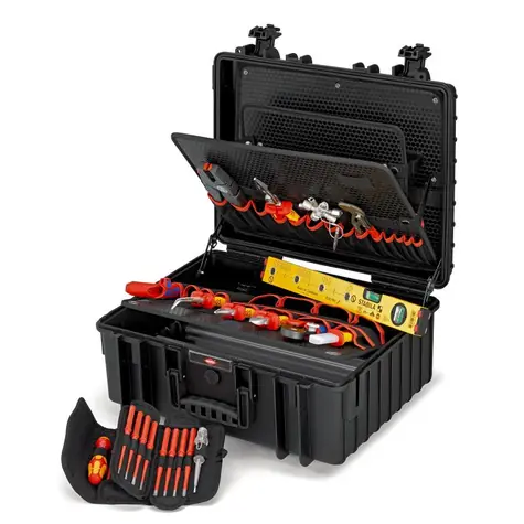 Knipex 00 21 36 Werkzeugkoffer "Robust34" Elektro 
