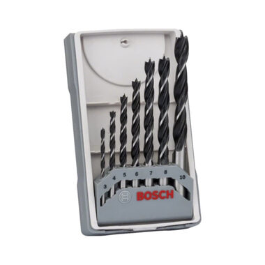 BOSCH 2607017034 / Holzbohrer 7-teilig / 3,0 | 4,0 | 5,0 | 6,0 | 7,0 | 8,0 | 10.0
