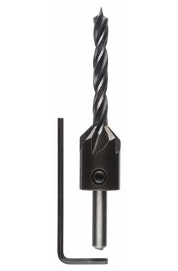 BOSCH 2608596393 / Spiralbohrer für Holz mit Senker / 6 x 16 mm 