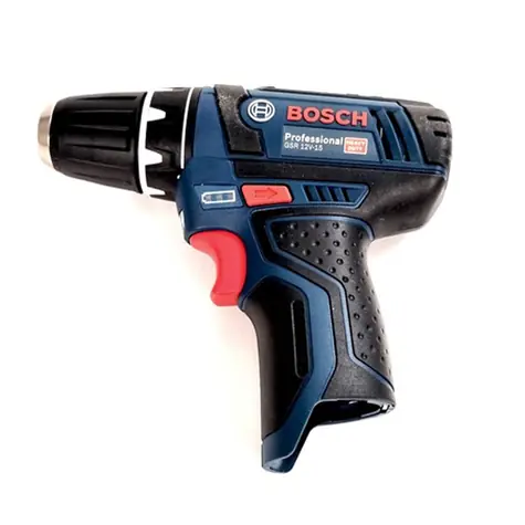 BOSCH GSR 12V-15 Solo Professional / Akku-Bohrschrauber / 10,8V / 10mm Bohrfutter / 1300 U/min / 30 Nm