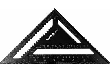 YATO Dreieck Al 300mm / Winkel 90° & 45°