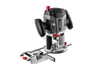 Graphite 59G717 / Oberfräse / 1300W / 8 - 12 mm / 11000 - 28000 U/min / Tiefe 55 mm