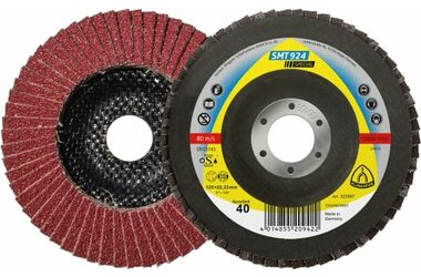 KLINGSPOR 322869 SMT 924 Spezial / Körnung 80 / 125 mm / Loch 22,23 mm / CS 912 Y / 1 Stk