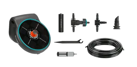 Gardena Solar-Bewässerungssystem AquaBloom - Set für bis zu 20 Pflanzen / im Angebot