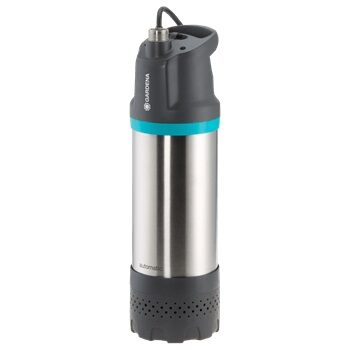 Gardena 6100|5 Inox automatic / Tauchdruckpumpe / 1100W / Druck 4,7 bar / max. Förderleistung 6100 l/h