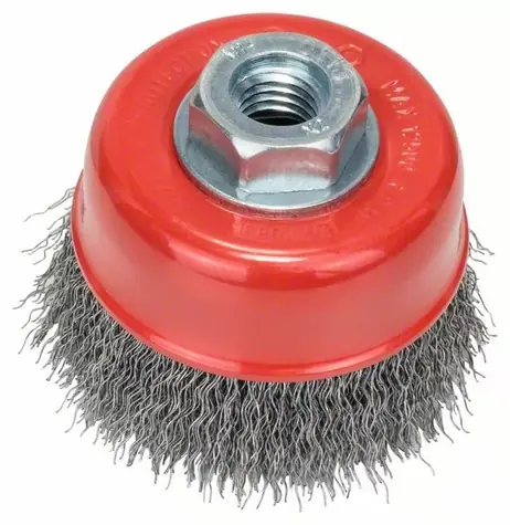 BOSCH Clean for Metal 2608622098 1 Stück / Topfdrahtbürste / Durchmesser: 75 mm / Draht: 0,3 mm / M14