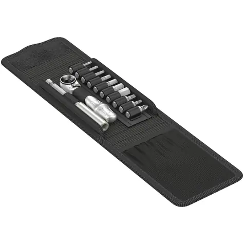 Wera Bicycle Set 1 / Kompaktes Set aus Schraubendrehern und Sechskant / 14-teilig / für Radfahrer