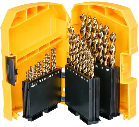 DeWalt DT7926 / Extreme 2 Metallbohrer-Set / Durchmesser 1-13 mm / 29-teilig