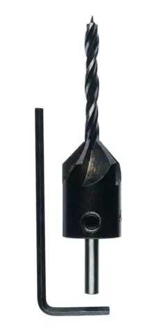 BOSCH 2608595345 / Spiral-Holzbohrer mit Senker / 3 x 16 mm