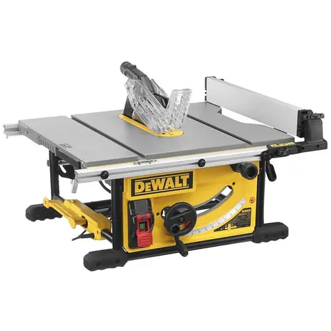 DeWalt DWE7492 / Tischkreissäge / 2000 W / 4.800 U/min / Durchmesser: 250 mm / Schnitttiefe: 77 mm