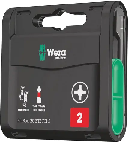 Wera Bit-Box 20 BTZ PH / 20 Stück
