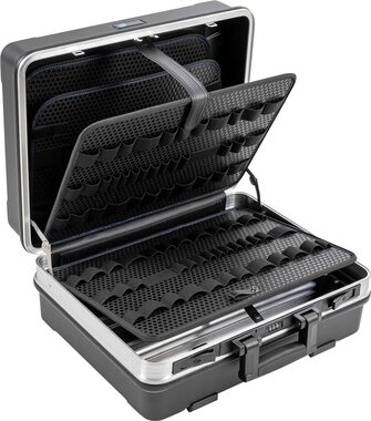 B&W 120.03|L International Flex Loops schwarz / Universal-Werkzeugkoffer / Maße 500 x 425 x 210 mm / Lagerverkauf