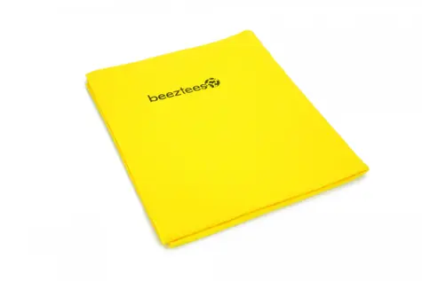 Beeztees Handtuch für Hunde 50x60cm gelb