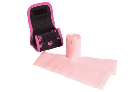 Karlie Pink Tasche mit Beuteln - 2x20 Stk