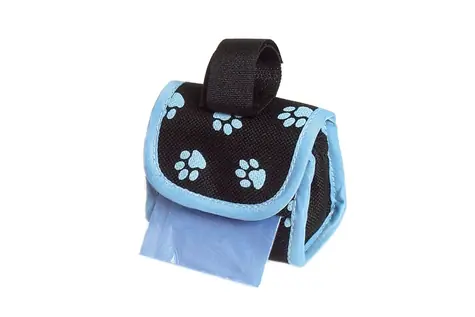 Karlie Bag blau mit Taschen - 2x20 Stk