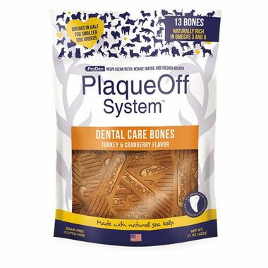 ProDen PlaqueOff Dental Bones Truthahn 482g