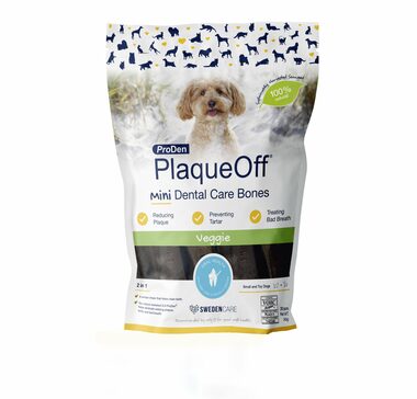 ProDen PlaqueOff Mini Dental Bones pflanzlich 340g