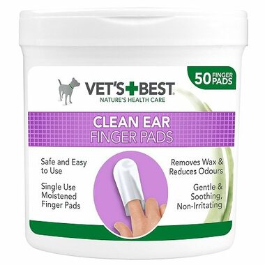 VET´S BEST Ohrenreinigungstuch - Fingerhut
