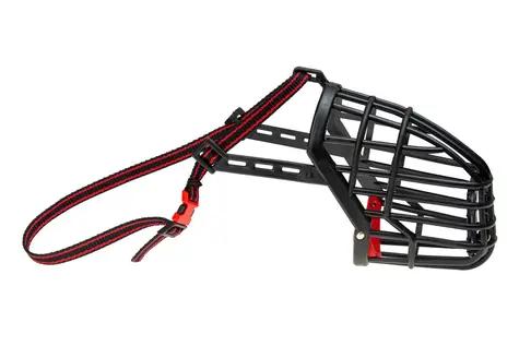 Karlie Maulkorb Kunststoff schwarz L: 37cm B: 35-64cm - 9