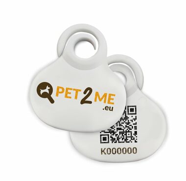 Pet2me Identifikationsmedaillon