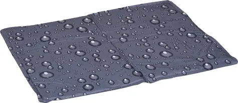 Flamingo Kühlkissen graues Tropfenmuster M 70x50cm