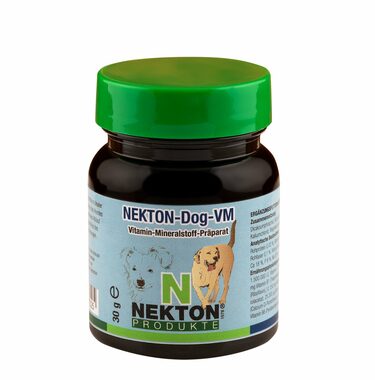 Nekton Dog VM 30g - Vitamin- und Mineralstoffergänzungsmittel für alle Hunderassen.