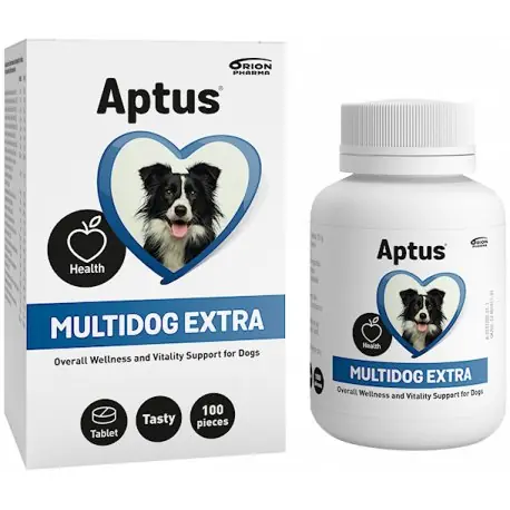 Aptus Multidog Extra VET 100 Kapseln / Mineralisches Nahrungsergänzungsmittel für Hunde