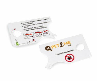 Pet2me Zeckenentferner mit Lupe