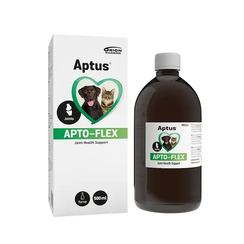 Aptus Apto-flex Vet sirup 500ml / Kloubní výživa pro psy a kočky / EXP 8/26