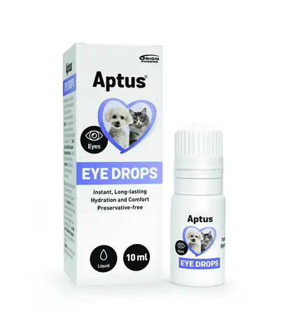 Aptus Augentropfen 10 ml / Künstliche Tränen für Hunde und Katzen