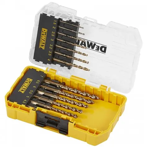 DeWalt DT70710 / Metallbohrer-Set Extreme 2 / HSS-G / 1,5-7 mm / 13-tlg 