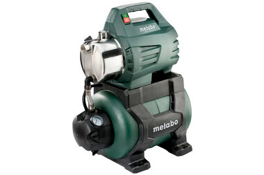 Metabo HWW 4500|25 Inox / Hauswasserwerk / 1300W / Kapazität 4500 lh / Druck 4,8 bar / selbstansaugende Höhe 8 m