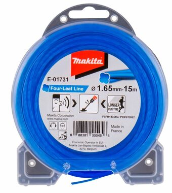 Makita E-01731 Nylonschnur 1,65 mm blau / 15 m