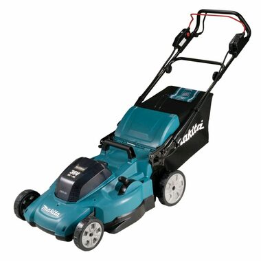 Makita DLM539Z / Akku-Rasenmäher / 2x 18V / 3.000 U/min / bis zu 800 m2 / Breite 53 cm / Korb 70 l / Ohne Akku