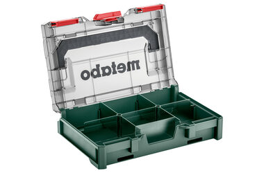 Metabo Organizer metaBOX 63 XS leer / Maße 239 x 147 x 40 mm / ABS