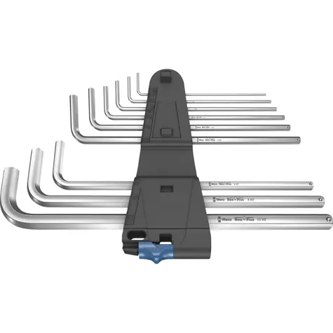 Wera 950L/9 Hex- PLUS HF 1 Weihnachts-Steckschlüsselsatz / metrisch / 9-teilig im Clip