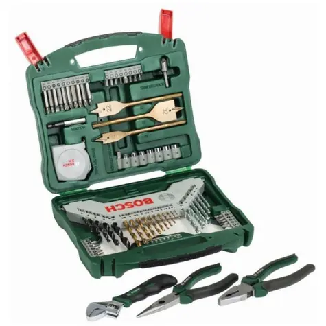 BOSCH Bohrer- und Bit-Set / 70-teilig / X-Line Ti / Handwerkzeuge