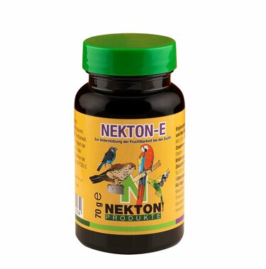 Nekton E 70g - Vitamin-Nahrungsergänzungsmittel für Vögel