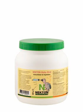 Nekton Baby Bird 500g - Komplettmischung zur manuellen Fütterung von Jungvögeln mit probiotischen Bakterien, Vitaminen und Enzymen